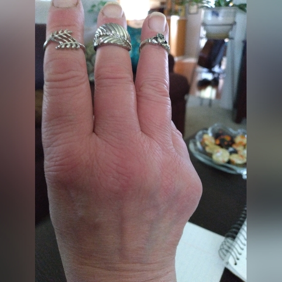 Silver ring bundle (7) - Picture 3 of 4